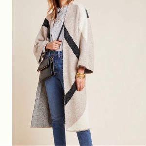 Anthropologie Antonia Sweater Coat